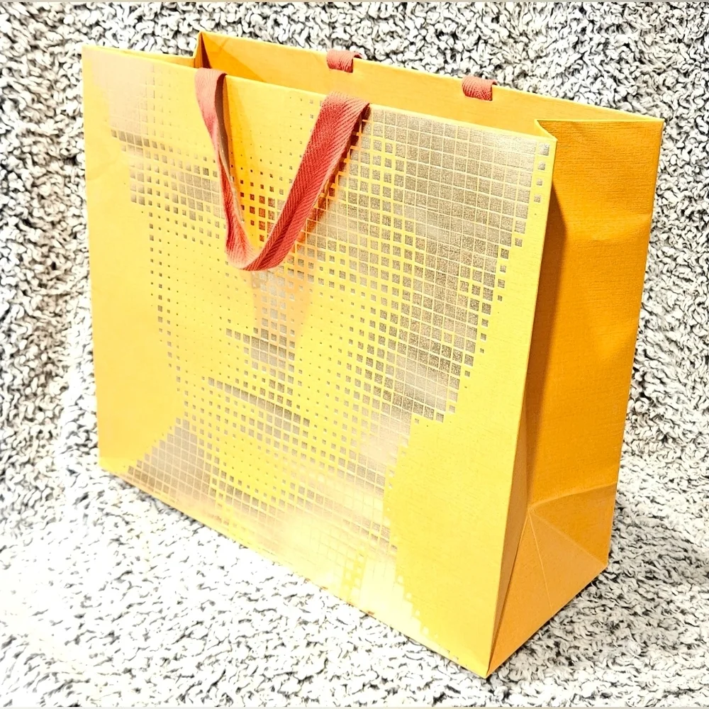 NEW Louis Vuitton Urs Fischer Large Shopping Bag Orange Holographic 16